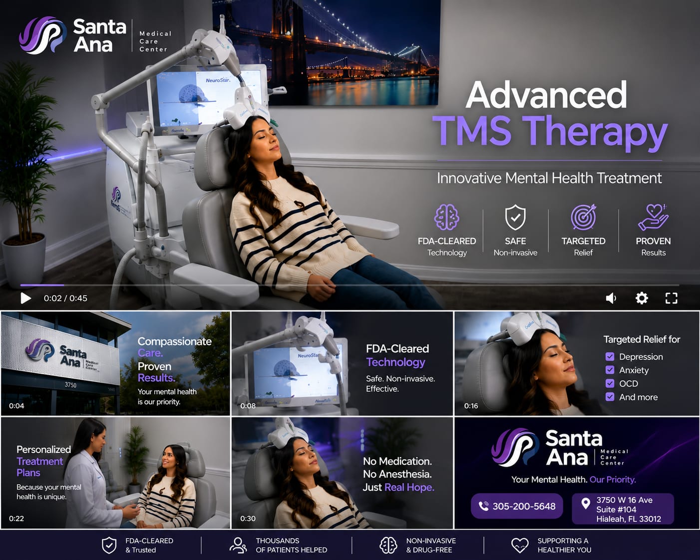 Advanced TMS Therapy - Santa Ana Medical Care Center
